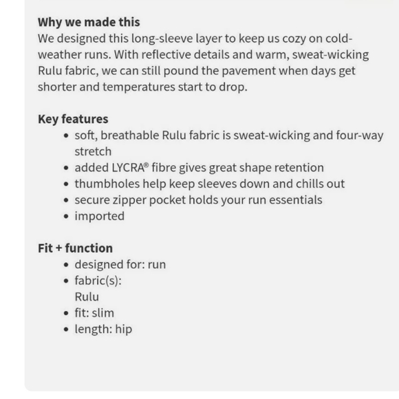 Lululemon Kanto Catch Me 1/2 Zip Pullover Jacket - Picture 2 of 7